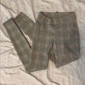 Time & Tru Plaid Pants